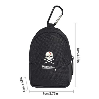 Geantă de golf portabilă pentru talie Carcasă ușoară pentru minge de golf Geantă pentru suport pentru talie Buzunar de depozitare pentru minge de golf Accesorii de golf