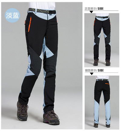 TRVLWEGO Outdoor Traverse pārgājienu kempinga slēpošanas bikses Softshell ūdensizturīgas vēja necaurlaidīgas termiskās sieviešu bikses