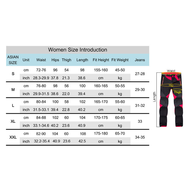 TRVLWEGO Outdoor Traverse pārgājienu kempinga slēpošanas bikses Softshell ūdensizturīgas vēja necaurlaidīgas termiskās sieviešu bikses