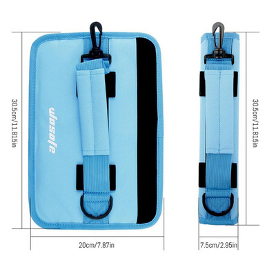 Harjutusraja golfikepi kott, miniveekindel golfikepi kandja, kompaktne kaasaskantav reisigolfikott, 4-5 golfikepi hoidmine