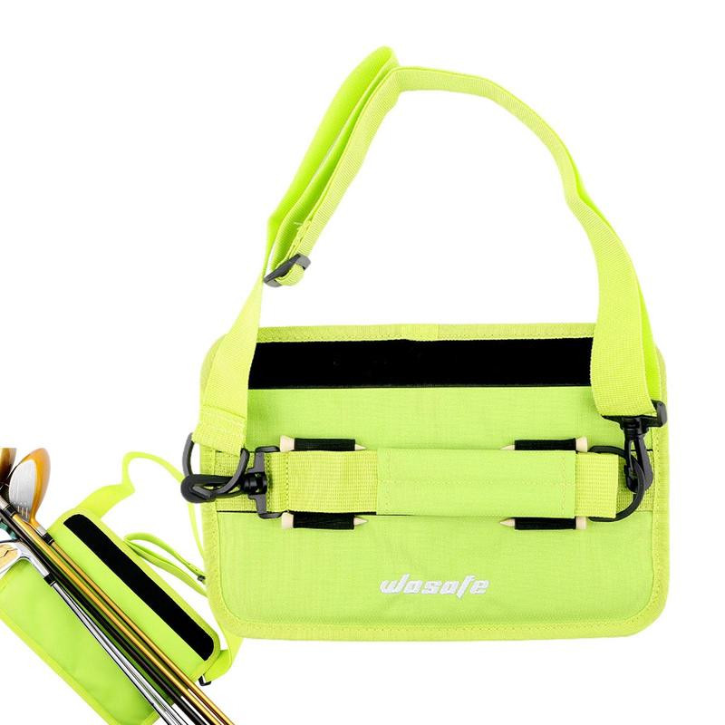 Harjutusraja golfikepi kott, miniveekindel golfikepi kandja, kompaktne kaasaskantav reisigolfikott, 4-5 golfikepi hoidmine