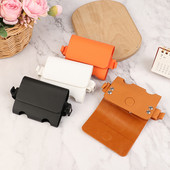 Golfipalliga nahast kott välitingimustes sport golfi vöökott Golf Tee Mini taskuga golf Kerge nahast kott golfi sporditarbed