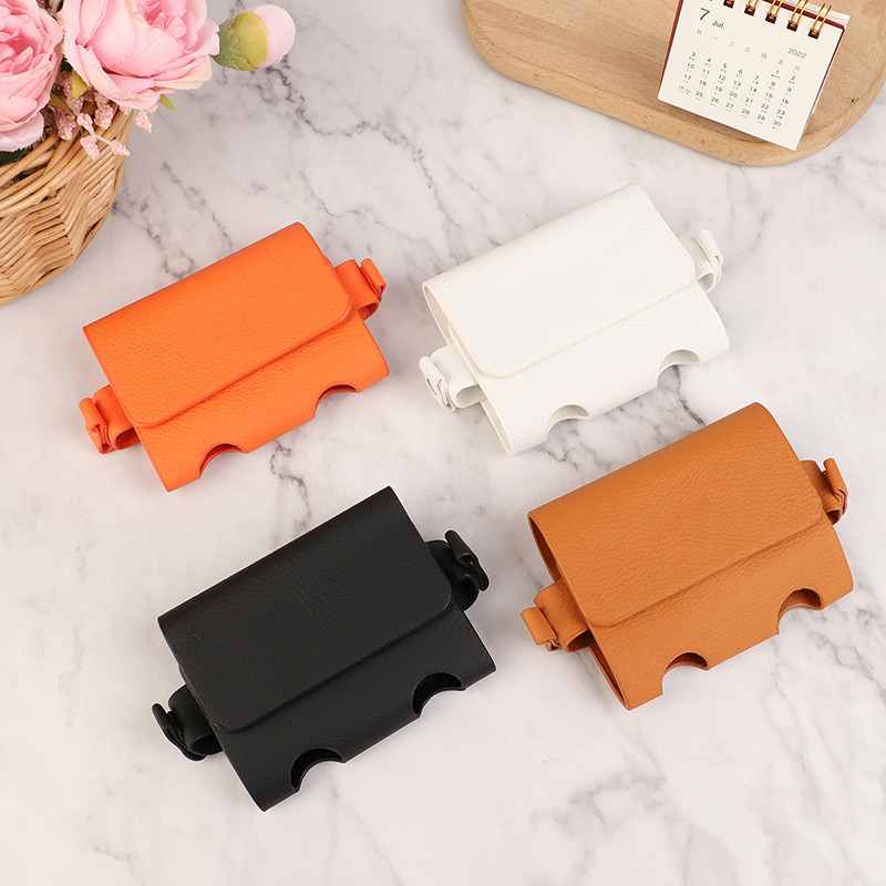 Golfipalliga nahast kott välitingimustes sport golfi vöökott Golf Tee Mini taskuga golf Kerge nahast kott golfi sporditarbed