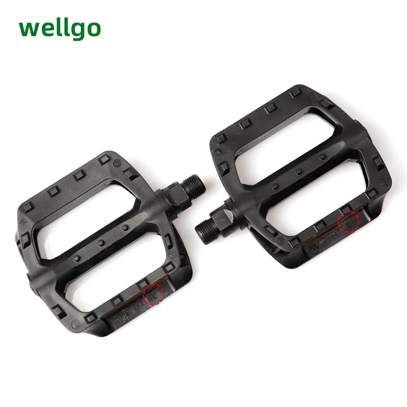 MTB WELLGO B239 V984T mägijalgratta pedaalid maanteejalgratta trepiratas 120*98*18mm nailonist rattasõidutarvikud suletud laagrikomponendid