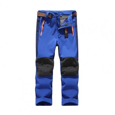 Kids Assault Pants Kiiresti kuivavad hingav fliisvooder vöökoht sooja isolatsiooniga püksid lastele