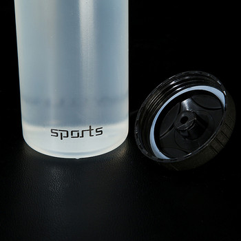 750 ml бутилка за вода за колоездене Велосипед на открито Спортна чаша за напитки Вкус/без BPA Пластмасова велосипедна кана Бяла преносима Pp бутилка Спорт