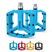 CXWXC Pedale din nailon pentru biciclete Rulment etanșat triplu Perrin, zonă largă, anti-alunecare, pedală MTB, piese pentru biciclete 9