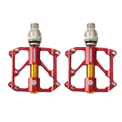 IRON MARCH MTB országúti kerékpár pedálok gyorskioldó alumínium ötvözet 3 tömített csapágyakkal, csúszásmentes kerékpározás lapos pedálokkal