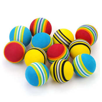 20 τμχ μπάλες του γκολφ ελαφρύ Rainbow Ball 42mm διάμετρος 3g/pc κόκκινο μπλε κίτρινο 3 χρώματα pracitce αθλητική μπάλα εσωτερικού χώρου για παίκτη γκολφ