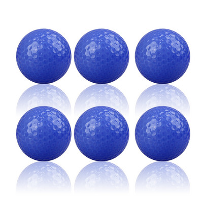 CRESTGOLF 6 τμχ/Συσκευασία Πολύχρωμες Μπάλες Μίνι Γκολφ Δύο Τεμάχια Μπάλες Γκολφ Εξάσκηση Γκολφ Pelotas