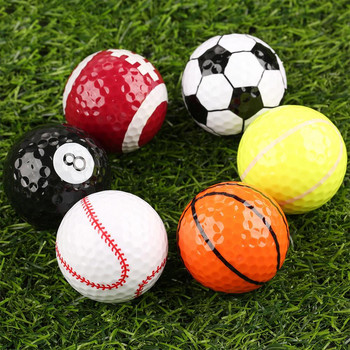 Високоякостни нови гумени топки за голф Топки за игра на голф