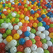 12Pcs Home Indoor Driving Range 42,6mm Limited Flight Hollow Training Balls Golf for Swing Practice