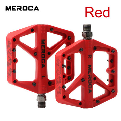 Jalgrattapedaalid mtb nailonkiust 9/16 tolli laienevad libisemiskindlad uued 2022 pedaalid naeltega maastikuratastele