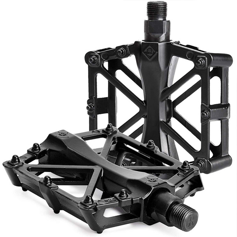 1 paar jalgrattapedaali alumiiniumsulamist kiirvabastusega kuullaagritega pedaali jalatoed Jalgrattavarustuse osad Dropship