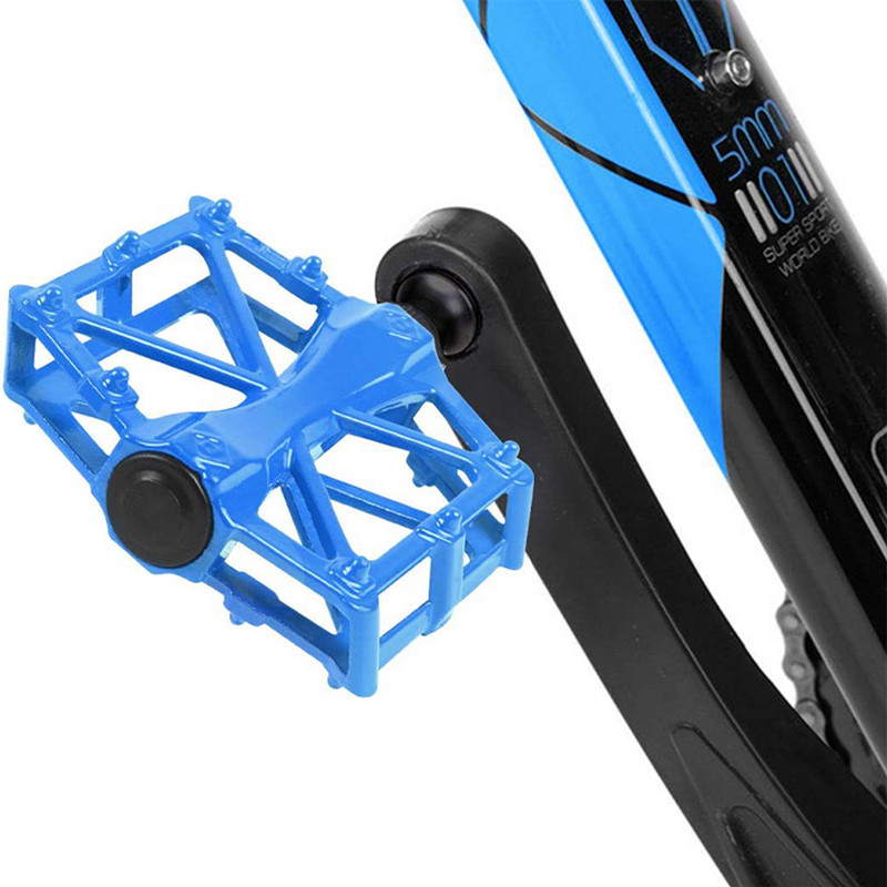 1 paar jalgrattapedaali alumiiniumsulamist kiirvabastusega kuullaagritega pedaali jalatoed Jalgrattavarustuse osad Dropship