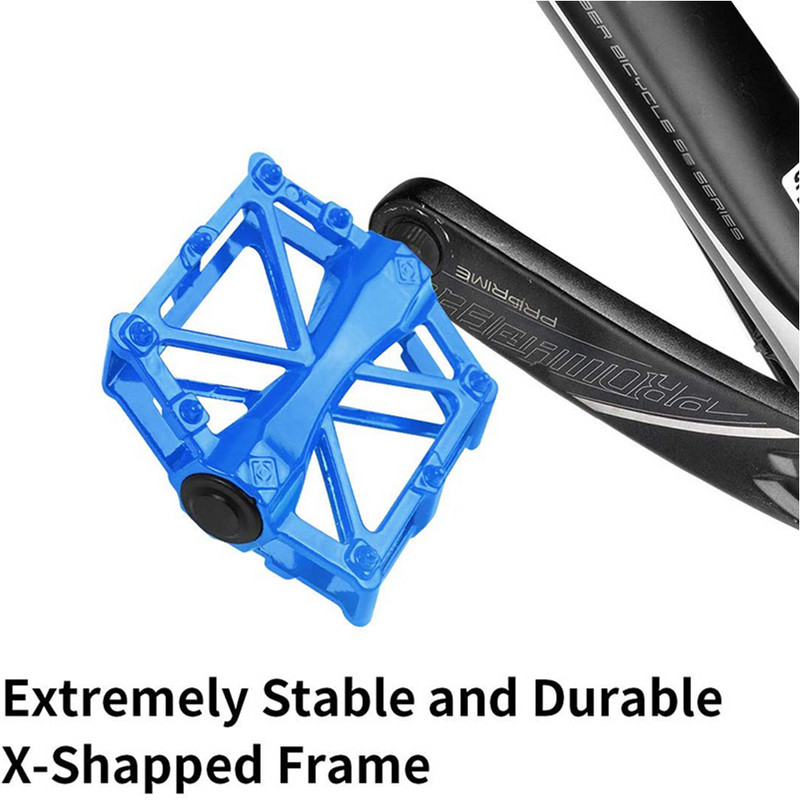1 paar jalgrattapedaali alumiiniumsulamist kiirvabastusega kuullaagritega pedaali jalatoed Jalgrattavarustuse osad Dropship