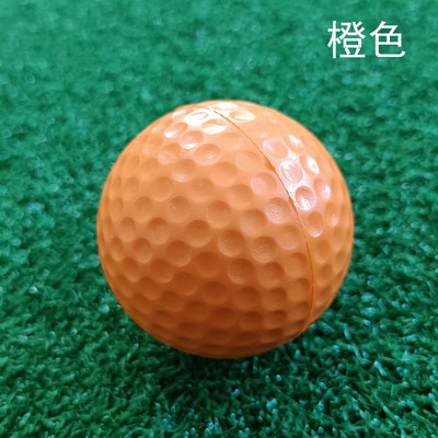 10 tk elastset käsnavärvi PU-vahust golfipallid siseruumides harjutamiseks