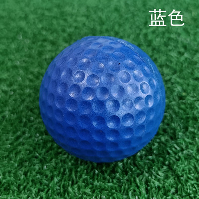 10 tk elastset käsnavärvi PU-vahust golfipallid siseruumides harjutamiseks