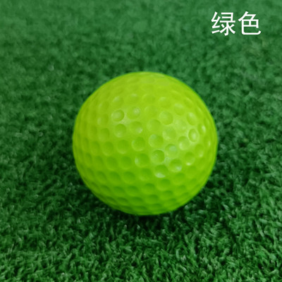 10 tk elastset käsnavärvi PU-vahust golfipallid siseruumides harjutamiseks