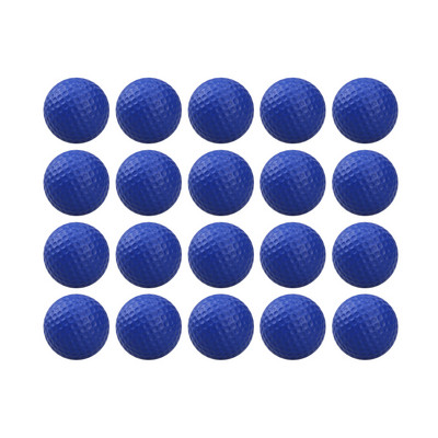 20 tk värvikäsnaga siseruumides kasutatavaid PU-vahuga golfipalle