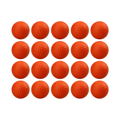 20 tk värvikäsnaga siseruumides kasutatavaid PU-vahuga golfipalle