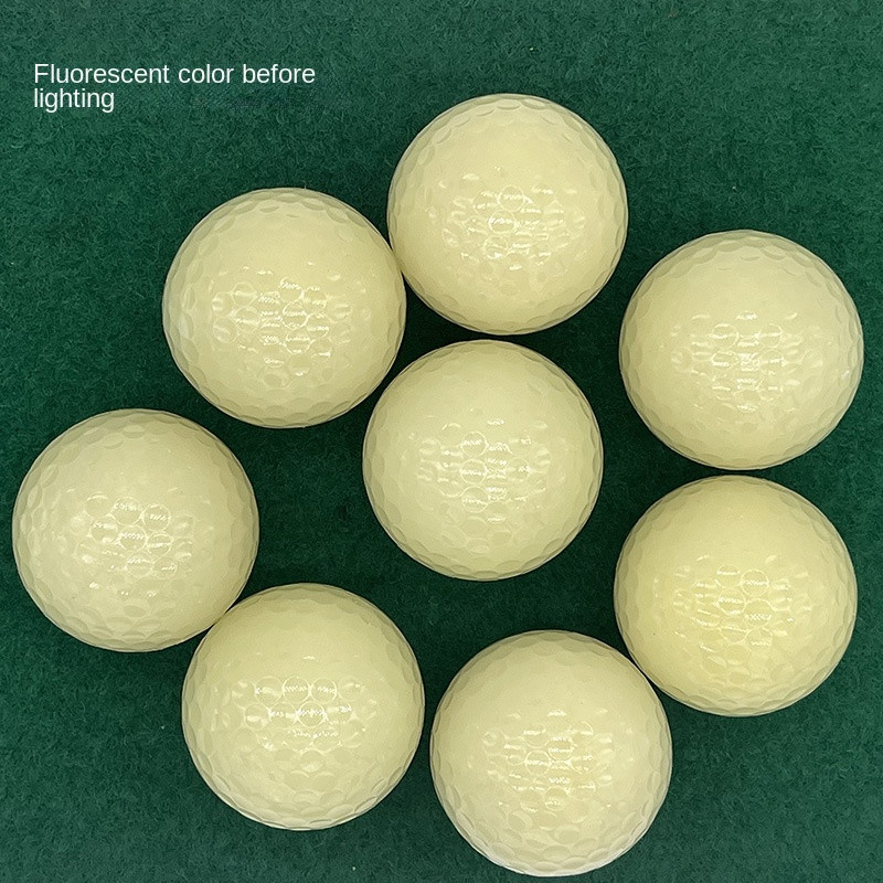 2 komada golf loptica koje svijetle u mraku svijetle i plutaju na vodi Pokloni Vježbajte zlatnu igru za muškarce, djecu, žene