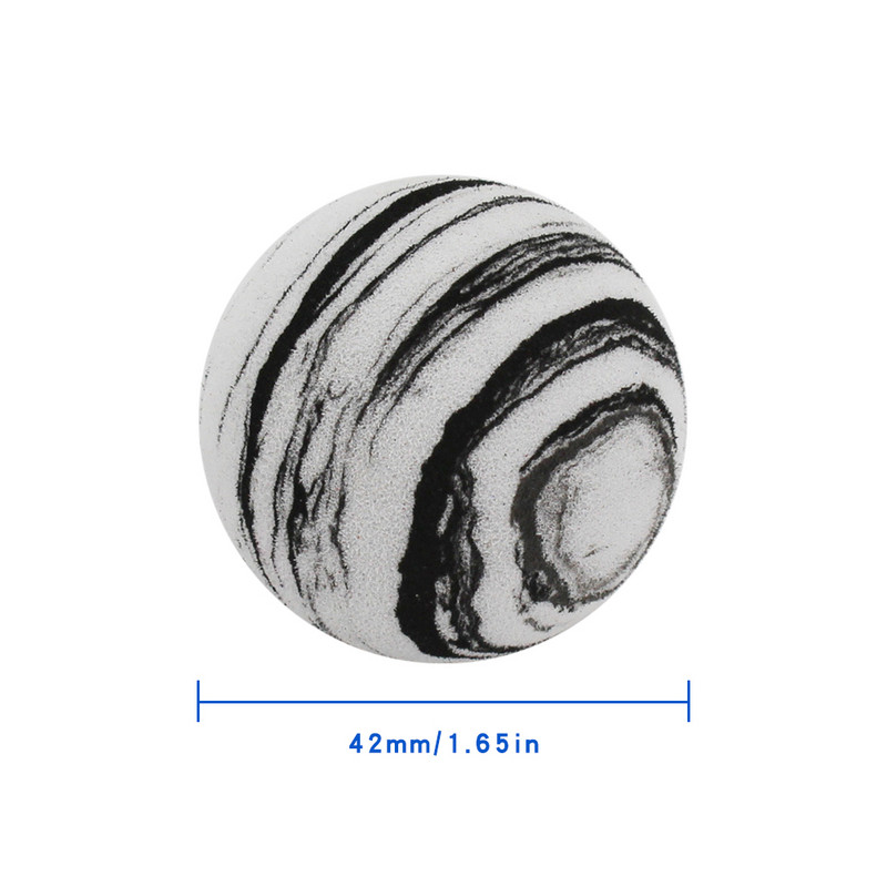 50db/táska golf tintalabdák golf szivárvány csíkos labdák EVA beltéri hab puha labda lendítő golf kiegészítő gyakorló labda