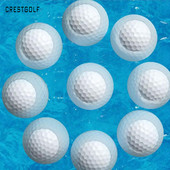 CRESTGOLF 5tk/ pakend ujuvad golfipallid vesigolf Pelotas Balle De Golf harjutuspallid 2-kihilised ujuvpallid golfitarvikud