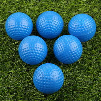10 бр. Кухи топки за голф с диаметър 41 мм без дупка Професионални пластмасови тренировъчни топки за голф за тренировки на закрито на открито Топка играчка