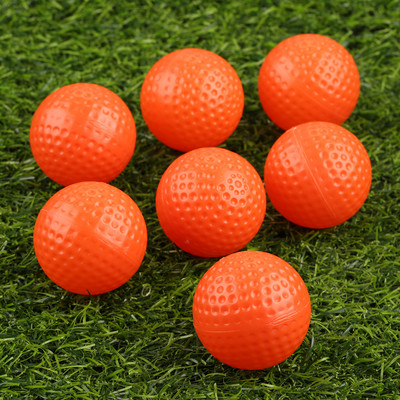10 tk 41 mm läbimõõduga õõnsad golfipallid ilma auguta Professionaalsed plastikust harjutusgolfipallid sisetingimustes õues treenimiseks