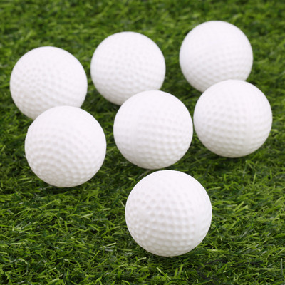 10 tk 41 mm läbimõõduga õõnsad golfipallid ilma auguta Professionaalsed plastikust harjutusgolfipallid sisetingimustes õues treenimiseks