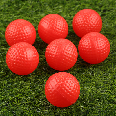 10 tk 41 mm läbimõõduga õõnsad golfipallid ilma auguta Professionaalsed plastikust harjutusgolfipallid sisetingimustes õues treenimiseks