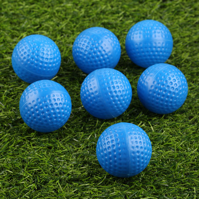 10 tk 41 mm läbimõõduga õõnsad golfipallid ilma auguta Professionaalsed plastikust harjutusgolfipallid sisetingimustes õues treenimiseks