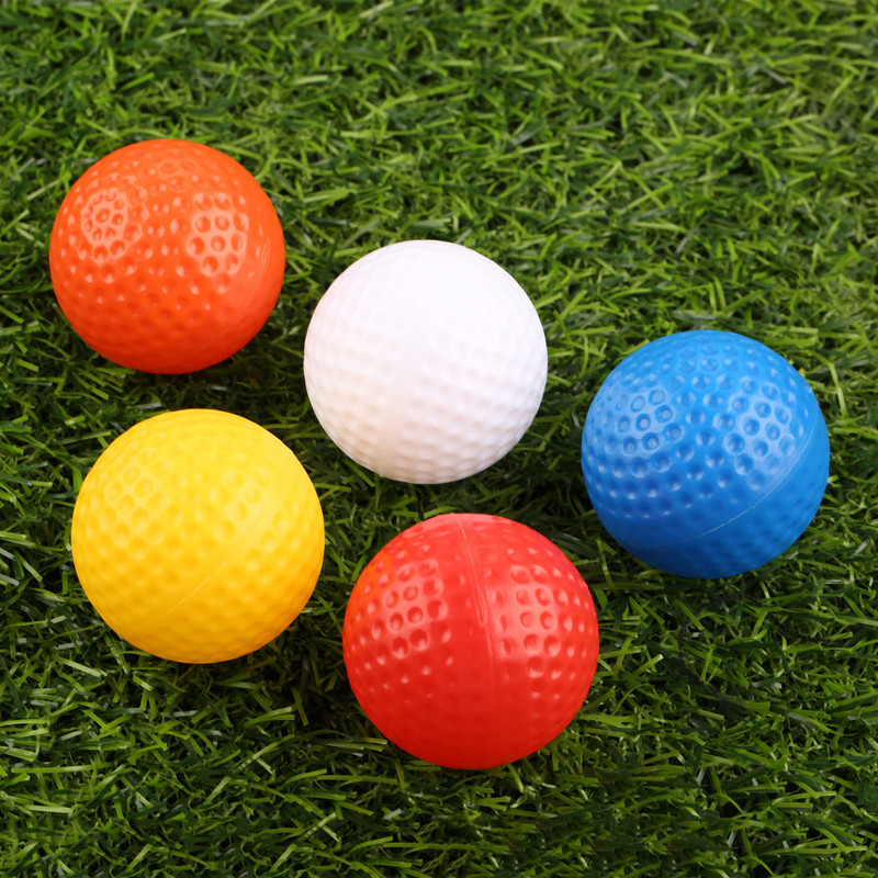 10 tk 41 mm läbimõõduga õõnsad golfipallid ilma auguta Professionaalsed plastikust harjutusgolfipallid sisetingimustes õues treenimiseks
