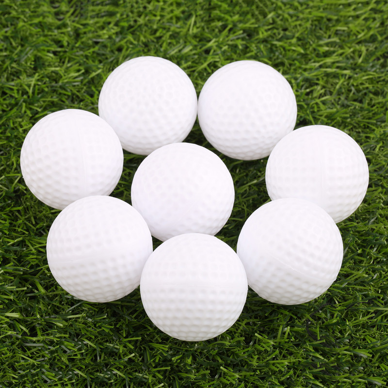 10 tk 41 mm läbimõõduga õõnsad golfipallid ilma auguta Professionaalsed plastikust harjutusgolfipallid sisetingimustes õues treenimiseks