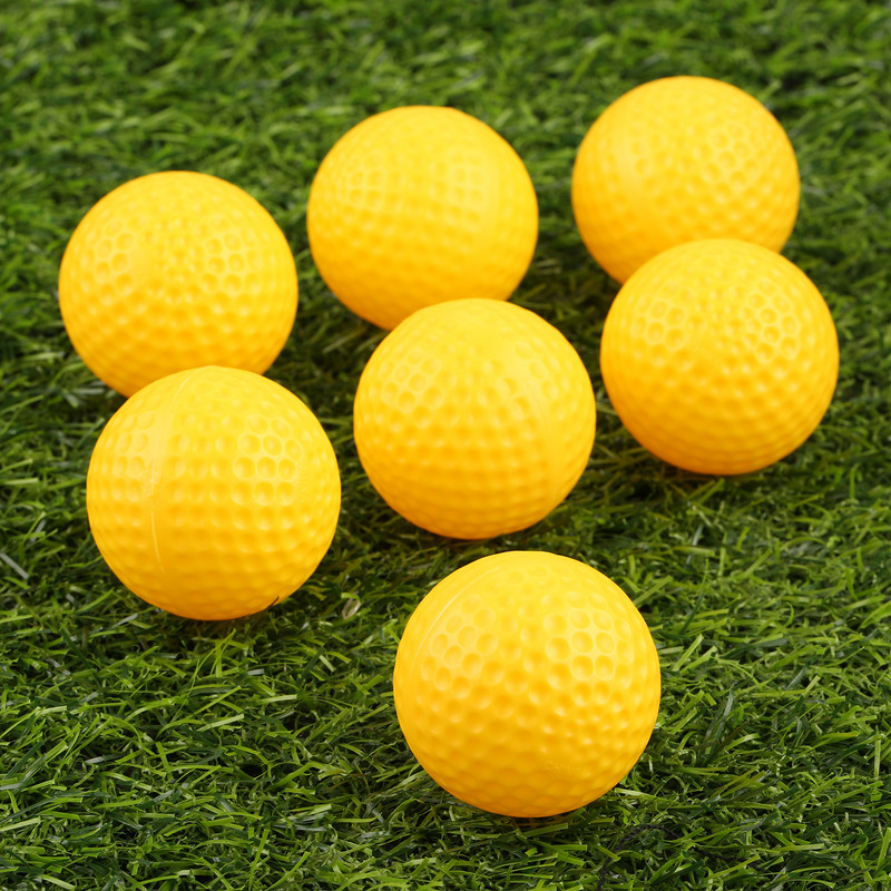 10 tk 41 mm läbimõõduga õõnsad golfipallid ilma auguta Professionaalsed plastikust harjutusgolfipallid sisetingimustes õues treenimiseks