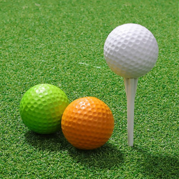 Μπάλες γκολφ 20 τμχ Ζωντανό χρώμα Υψηλό ριμπάουντ Ισχυρή σταθερότητα Ελαφριά μακράς διαρκείας μπάλες γκολφ πρακτικής σε εσωτερικούς χώρους