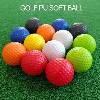 Μπάλες γκολφ 20 τμχ Ζωντανό χρώμα Υψηλό ριμπάουντ Ισχυρή σταθερότητα Ελαφριά μακράς διαρκείας μπάλες γκολφ πρακτικής σε εσωτερικούς χώρους