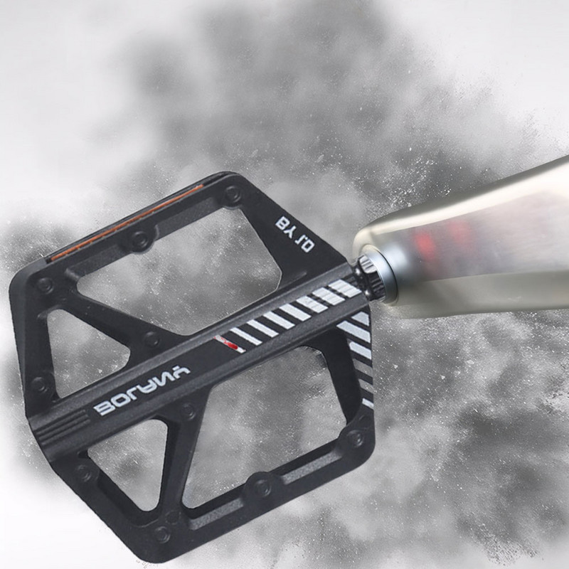 Neilona velosipēda pedālis DU ar noslēgtu gultņu kalnu velosipēdu pedāļiem ar atstarotāju riteņbraukšanas gultņu pedāļiem MTB velosipēdu piederumi