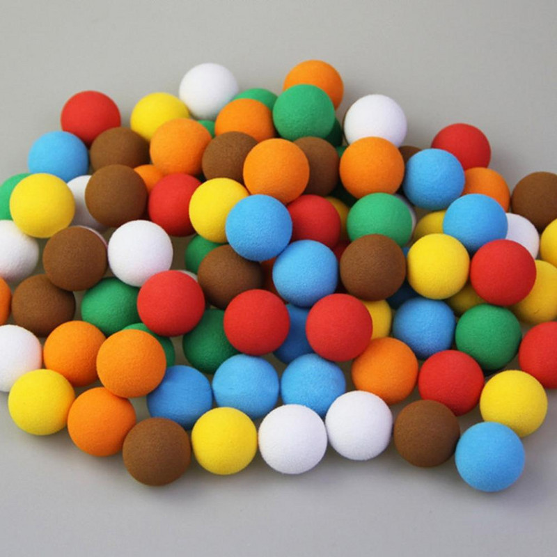 Πολύχρωμες μπάλες από αφρό 40 τμχ Πολύχρωμες μπάλες γκολφ Eva Foam για παιδιά Μαλακό ελαφρύ παιχνίδι μπάλα με ρεαλιστική αίσθηση μακριά για την αυλή