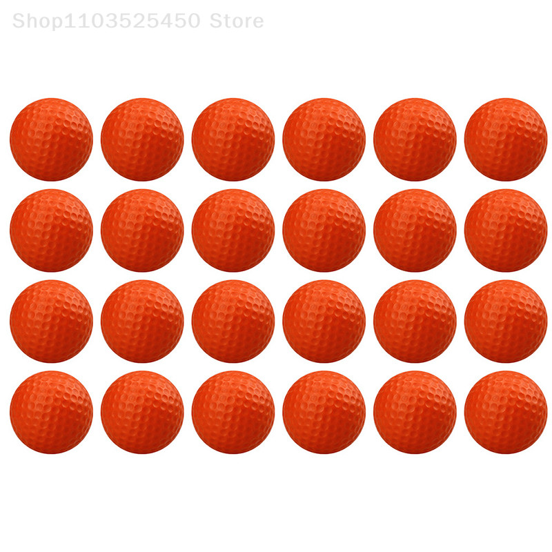 10 tk PU vaht golfipallid käsn elastne sisetingimustes õues praktika koolitus