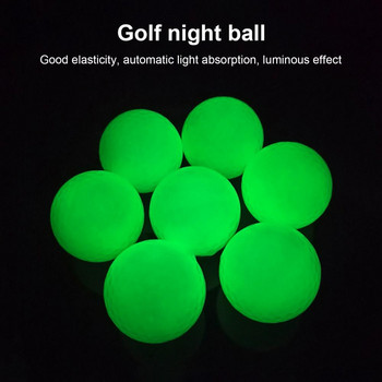 Μπάλα του γκολφ καλής ελαστικότητας υψηλής αντοχής Καλύτερη λάμψη φιλική προς το περιβάλλον στη σκοτεινή μπάλα του γκολφ για γκολφ Гольф
