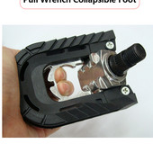 Mägijalgratta pedaalid, alumiiniumsulamist kokkupandavad pedaalid, rattapedaalid Jalgrattapedaalid Jalgrattasõit Sport Meelelahutus Jalgrattatarvikud