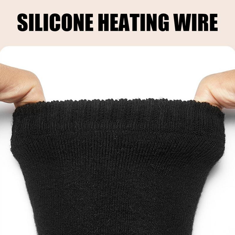 Įkraunamos šildomos kojinės USB Elektrinės šildomos kojinės Greitas Šildymas Žiemos Tiekimas 5V Pastovios temperatūros šildymas Ilgos kojinės