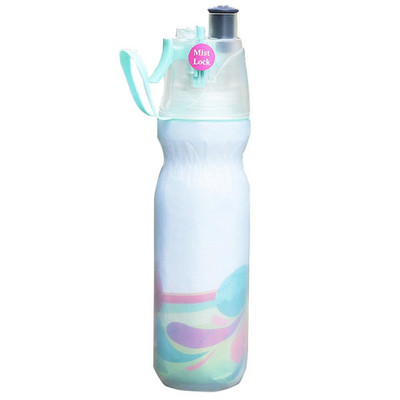 Ml Uusim Doubledeck Drink Sport Külma Isolatsiooni Spray Karahvin Uus Sport Fitness Niisutav Veepudelid Kaasaskantav Tass