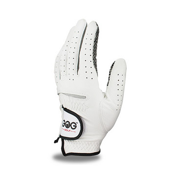 Paket od 1 komada rukavica za golf, muške rukavice za lijevu/desnu ruku, meke, prozračne, od prave ovčje kože s granulama protiv klizanja, muške rukavice za golf