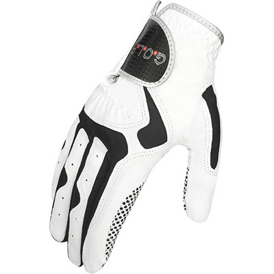 GvOvLvF 1kom golf rukavice muške profesionalne prozračne plavo bijele meke tkanine lijevo desno sportske neklizajuće rukavice za golf igrače poklon novo