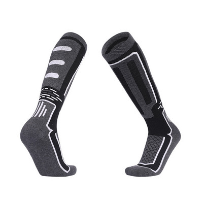 Profesionalne skijaške čarape za muškarce i dječake, hladno vrijeme za snowboarding, snijeg, zima, termo visoke tople čarape za koljena, lov