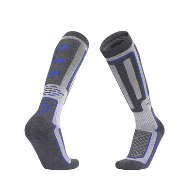 Profesionalne skijaške čarape za muškarce i dječake, hladno vrijeme za snowboarding, snijeg, zima, termo visoke tople čarape za koljena, lov