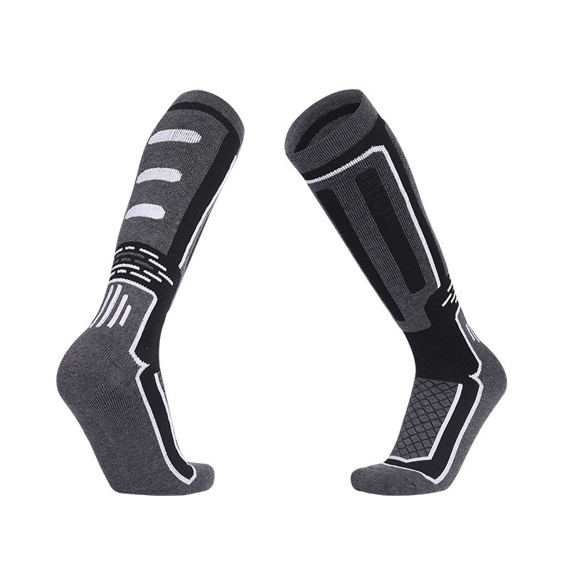 Profesionalne skijaške čarape za muškarce i dječake, hladno vrijeme za snowboarding, snijeg, zima, termo visoke tople čarape za koljena, lov